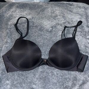 Black Victoria Secret Push Up Bra